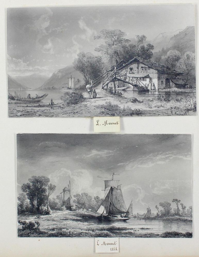 Große Abbildung Nr.1: 126-3994 Mennet, Louis: (Künstlergraphik)