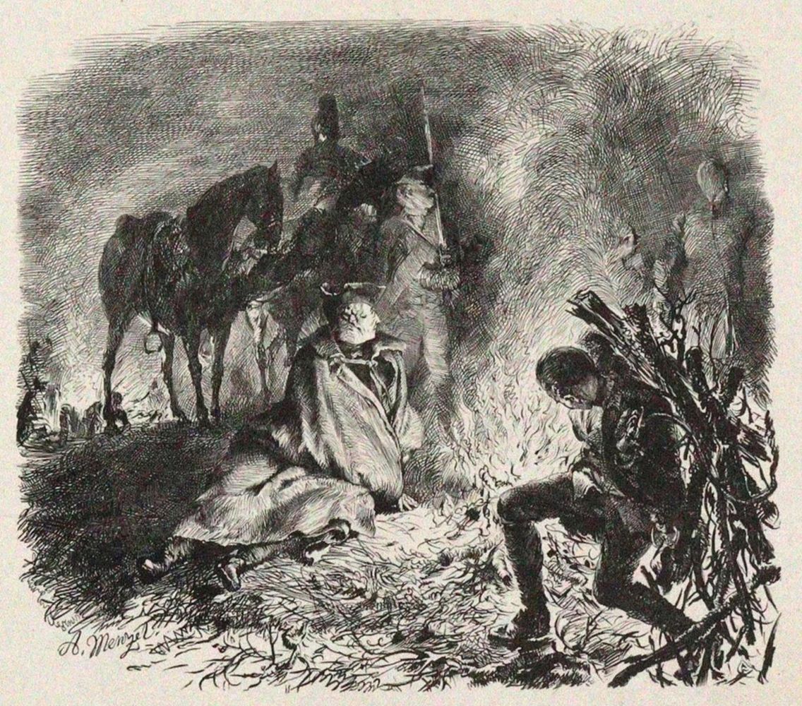 Große Abbildung Nr.3: 126-3995 Menzel, Adolph von: (Künstlergraphik)