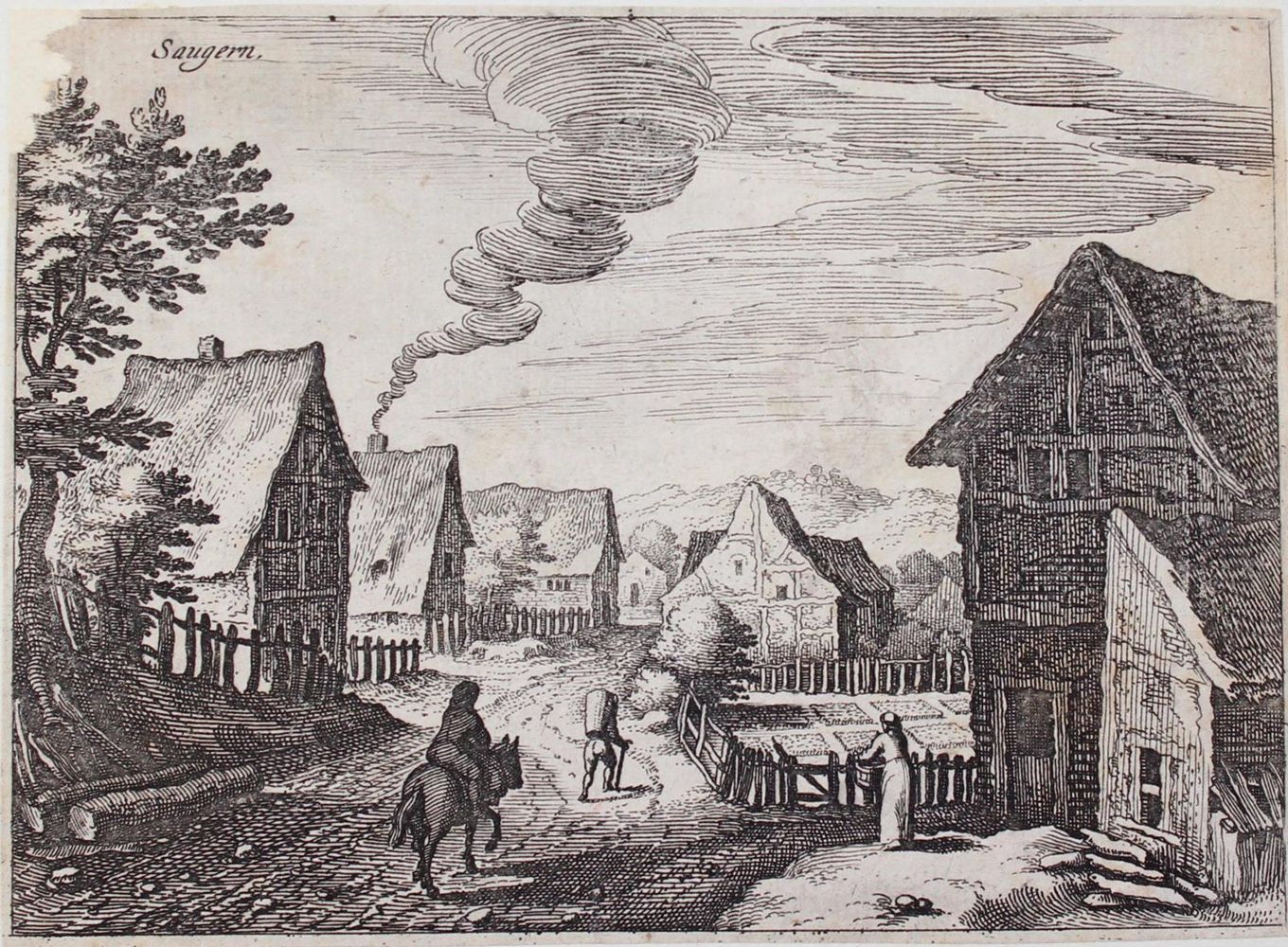 Große Abbildung Nr.2: 126-3998 Merian, Matthäus: (Künstlergraphik)