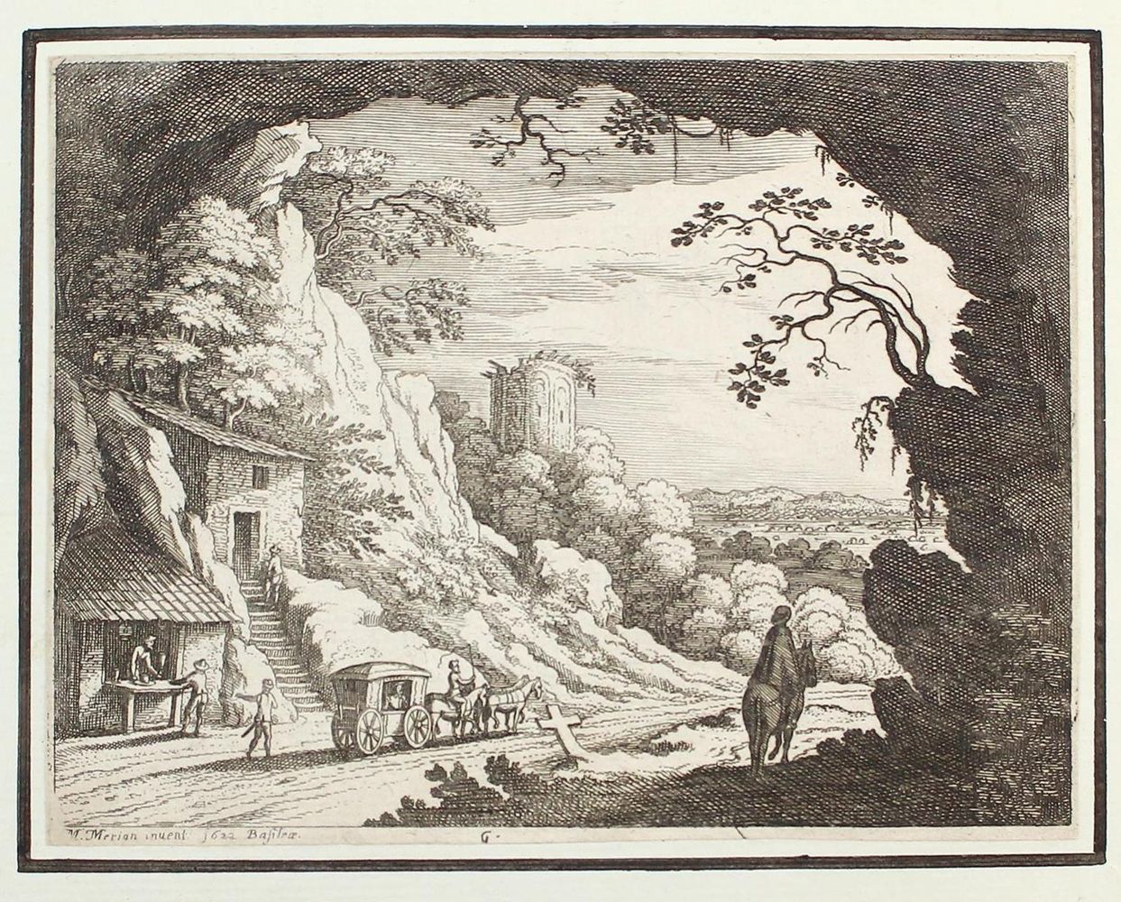 Große Abbildung Nr.1: 126-3999 Merian, Matthäus: (Künstlergraphik)