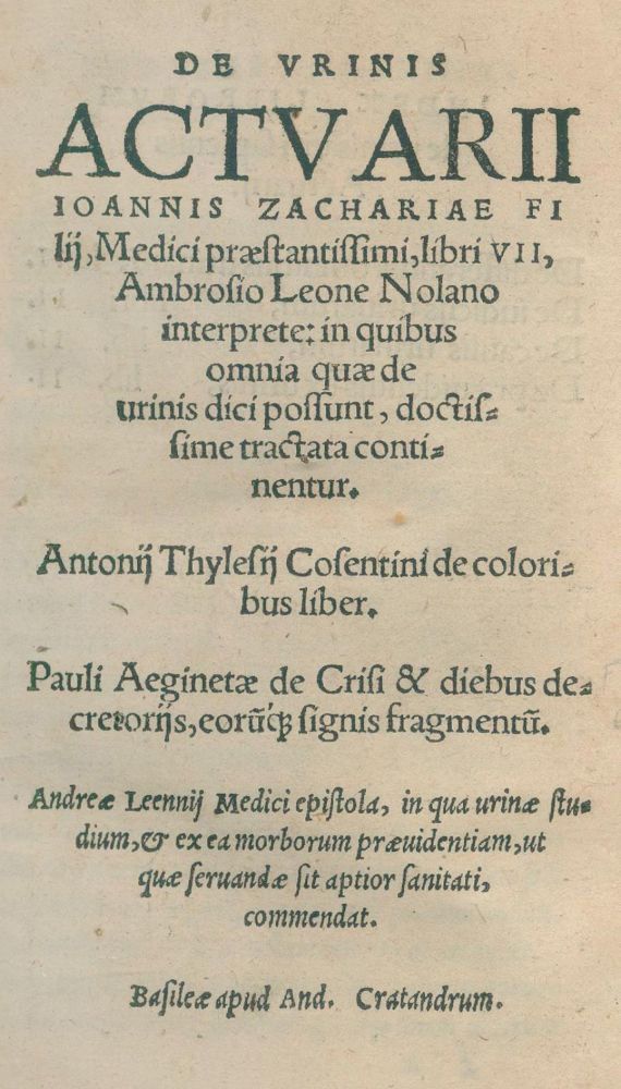 Große Abbildung Nr.1: 126-4 Actuarius,J.: (Aus der Sammlung Professor Dr.Dr.Johannes Büttner Teil 1)