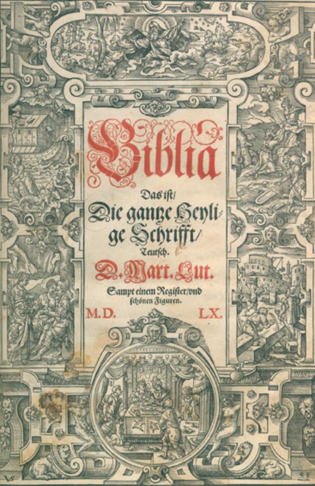 Große Abbildung Nr.1: 126-403 Biblia germanica.: (Bibeln)