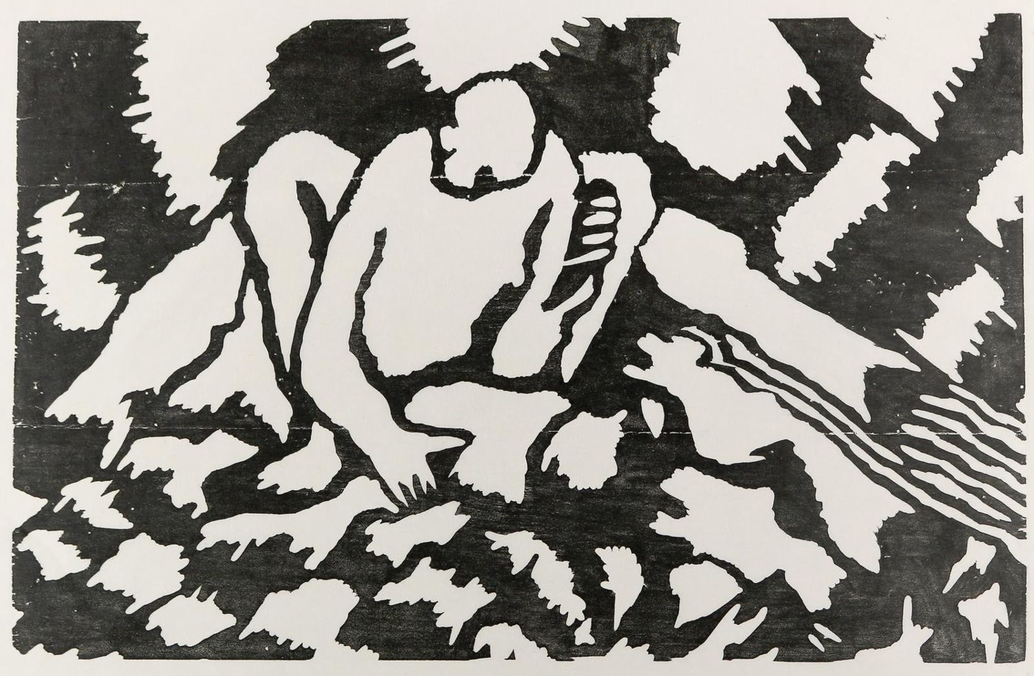 Große Abbildung Nr.1: 126-4031 Morgner, Wilhelm: (Künstlergraphik)
