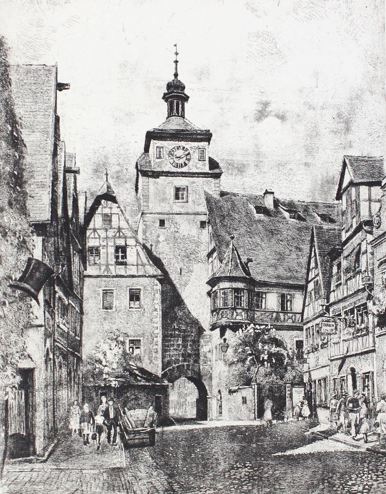 Große Abbildung Nr.1: 126-4035 Müller, Erich Martin: (Künstlergraphik)