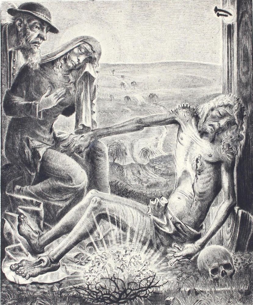 Große Abbildung Nr.3: 126-4038 Münch-Khe, Willi: (Künstlergraphik)
