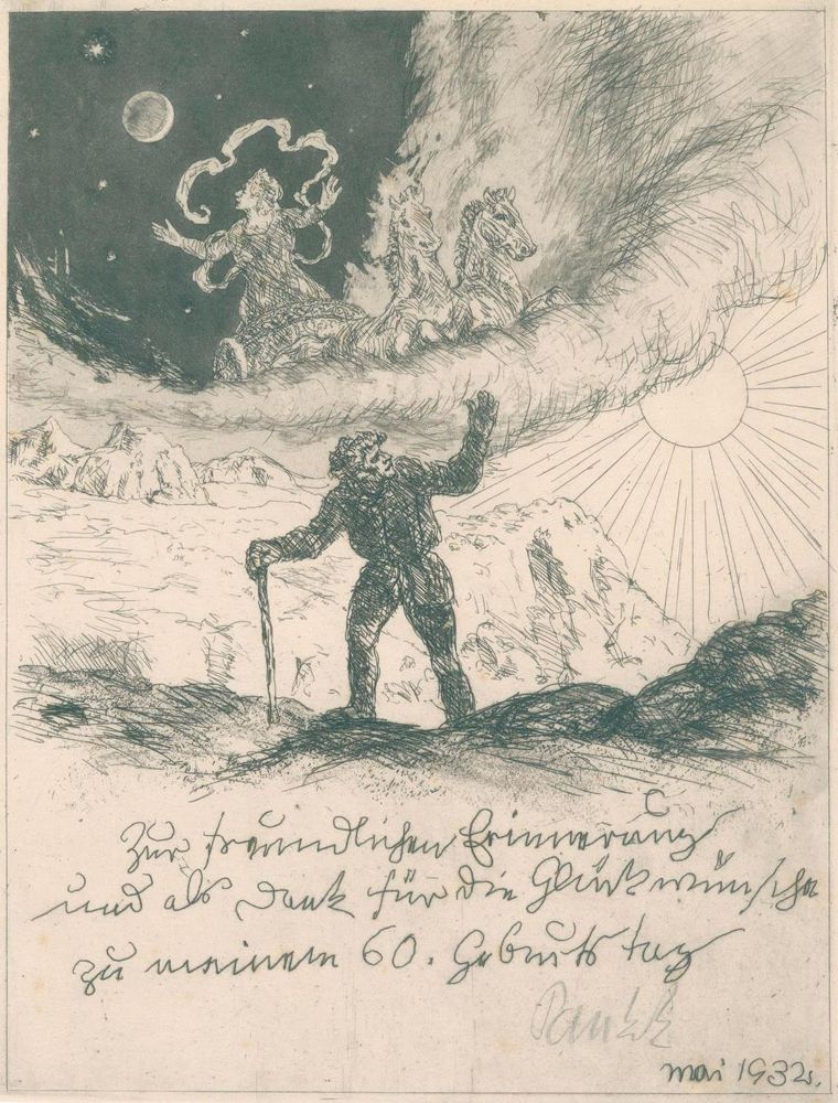Große Abbildung Nr.1: 126-4073 Pankok, Bernhard: (Künstlergraphik)
