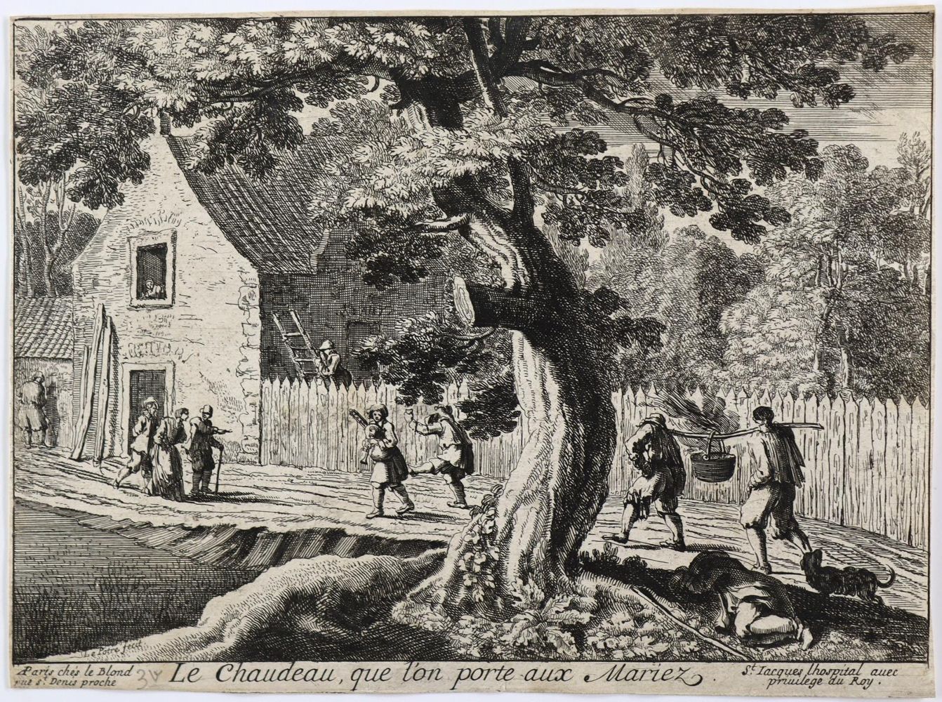 Große Abbildung Nr.1: 126-4078 Pautre, Jean Le: (Künstlergraphik)