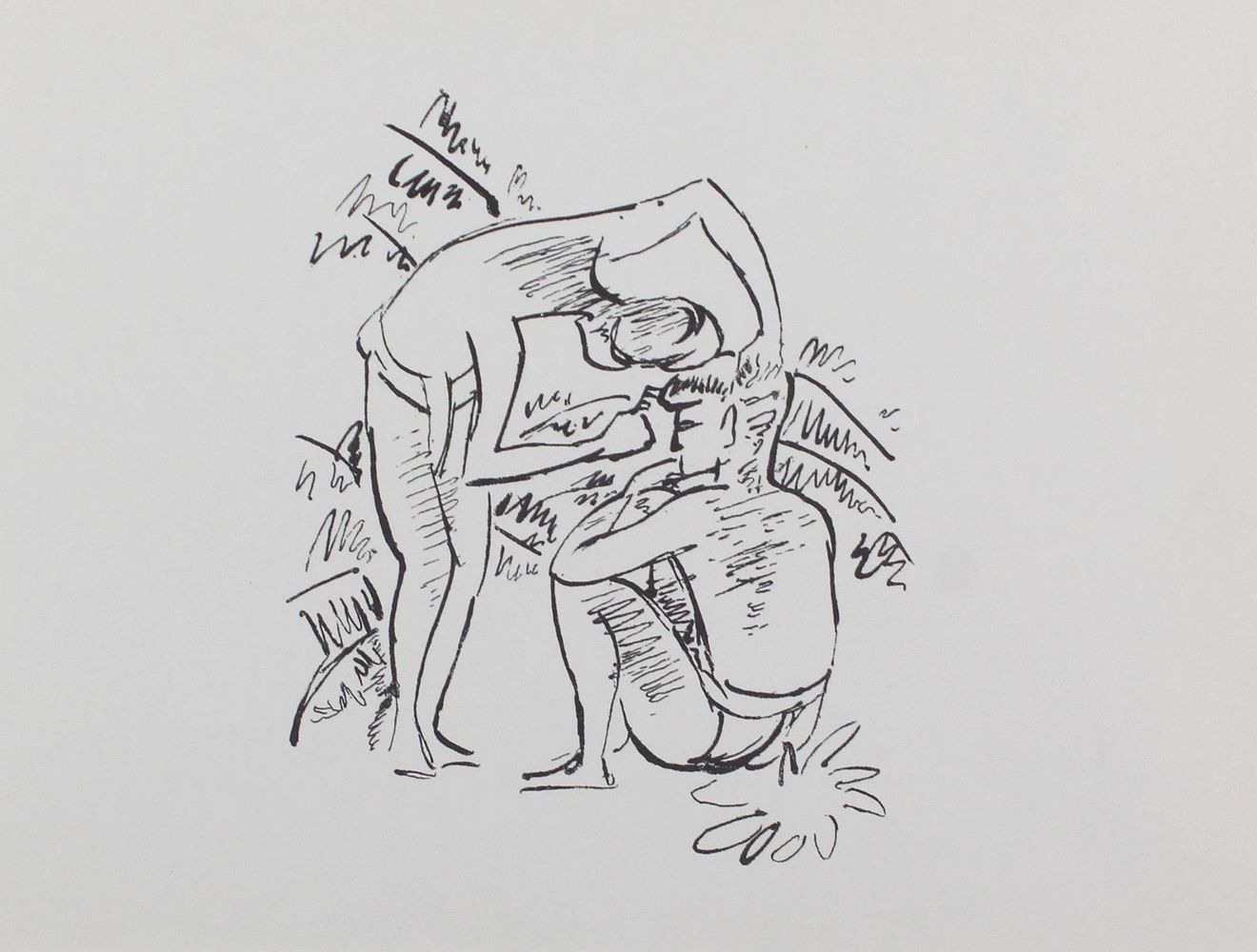 Große Abbildung Nr.1: 126-4079 Pechstein, Max: (Künstlergraphik)