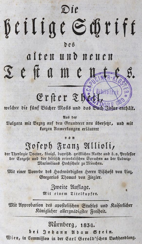 Große Abbildung Nr.2: 126-408 Biblia germanica.: (Bibeln)