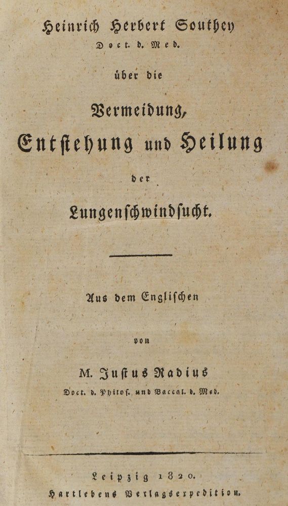 Große Abbildung Nr.1: 126-41 Blackall,J.: (Aus der Sammlung Professor Dr.Dr.Johannes Büttner Teil 1)