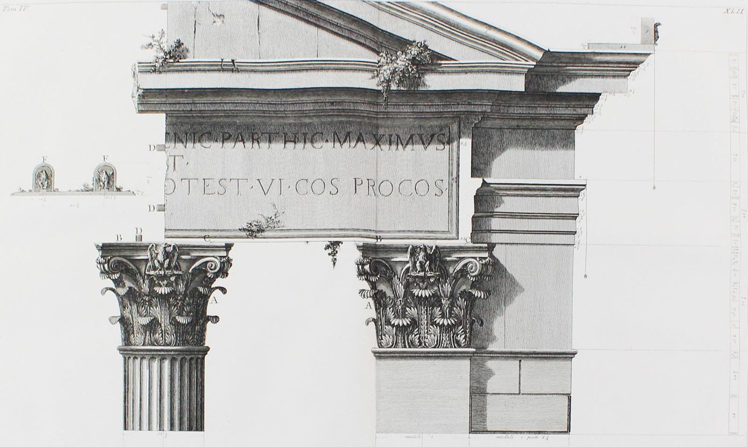 Große Abbildung Nr.1: 126-4106 Piranesi, Giovanni Battista: (Künstlergraphik)
