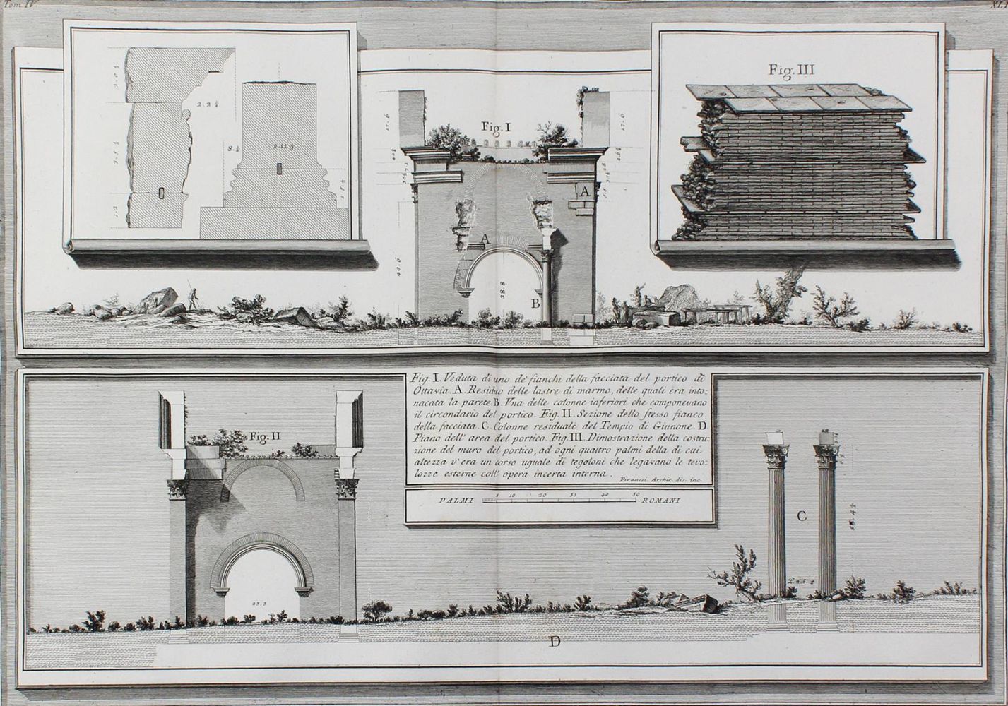 Große Abbildung Nr.2: 126-4106 Piranesi, Giovanni Battista: (Künstlergraphik)