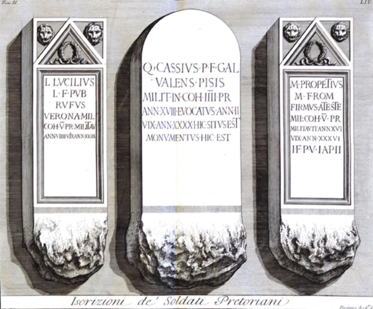 Große Abbildung Nr.1: 126-4108 Piranesi, Giovanni Battista: (Künstlergraphik)
