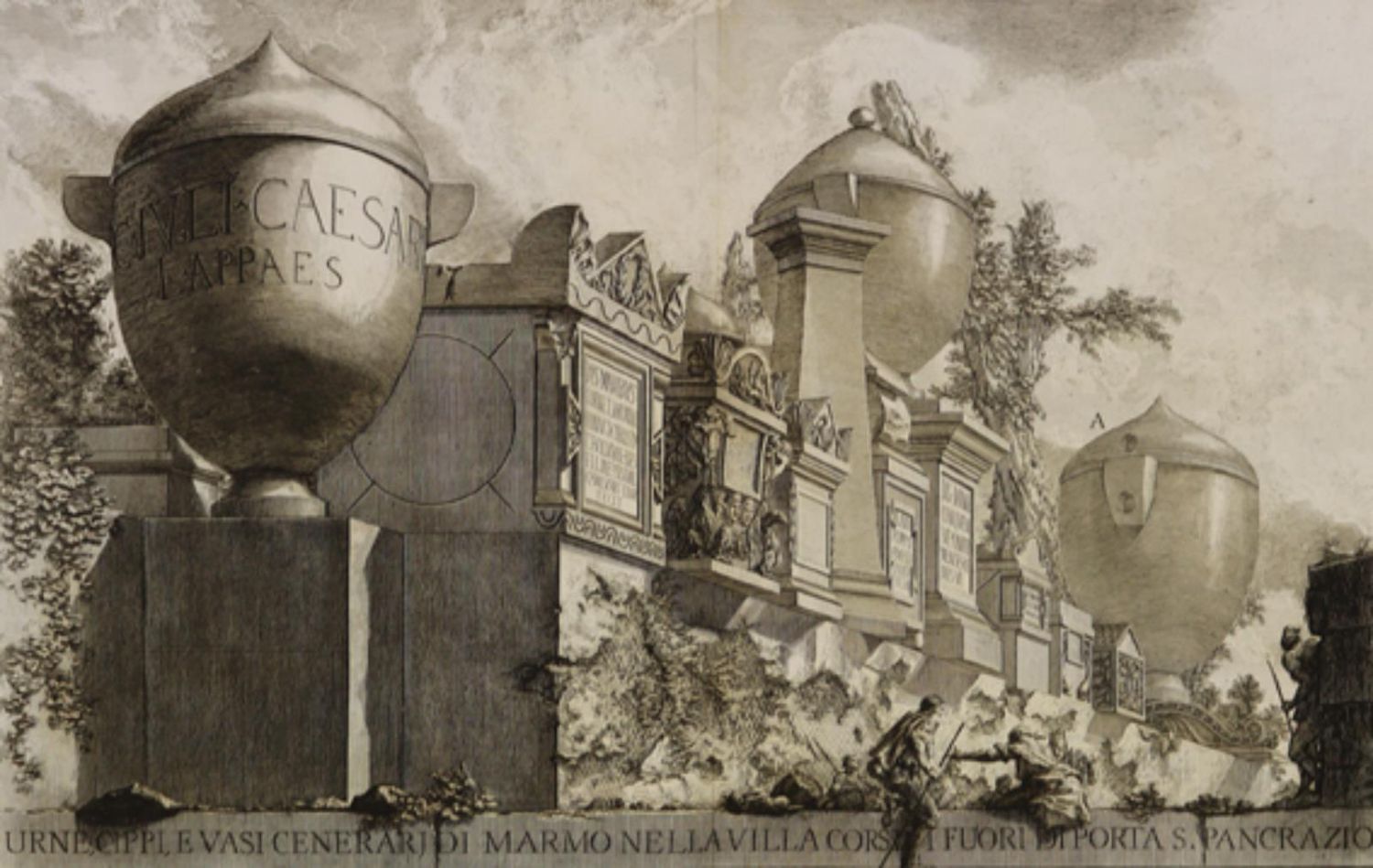 Große Abbildung Nr.1: 126-4109 Piranesi, Giovanni Battista: (Künstlergraphik)