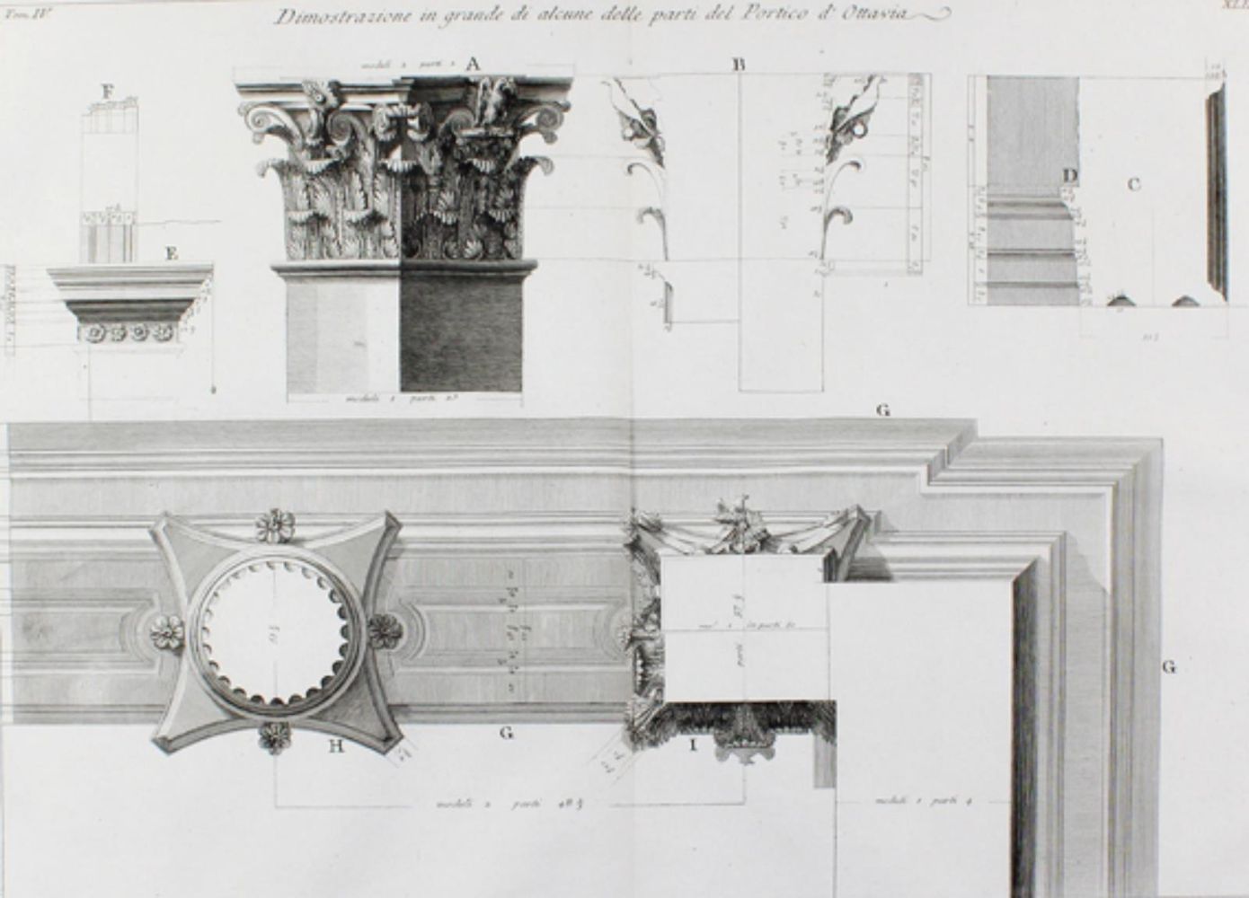 Große Abbildung Nr.1: 126-4113 Piranesi, Giovanni Battista: (Künstlergraphik)