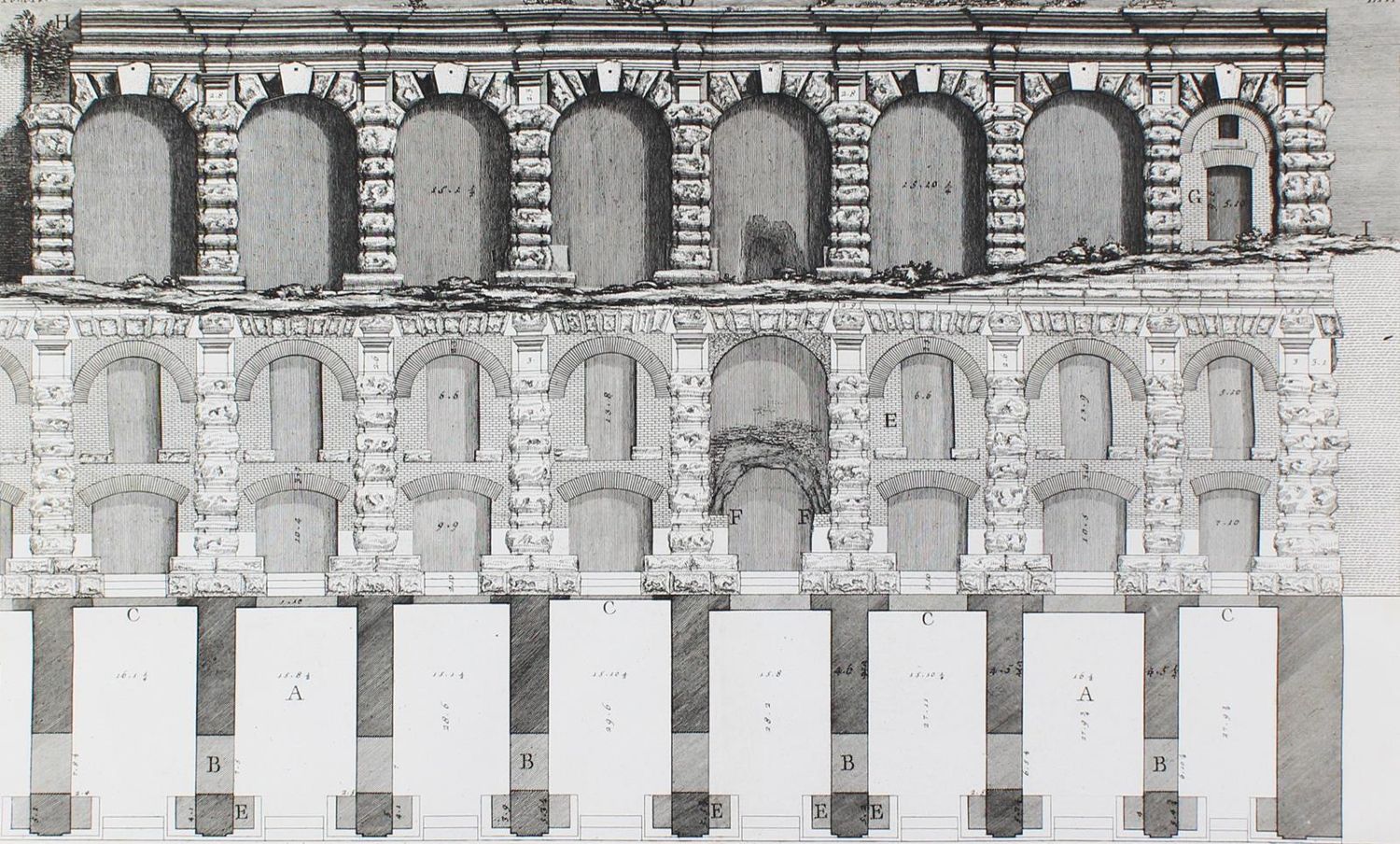 Große Abbildung Nr.2: 126-4113 Piranesi, Giovanni Battista: (Künstlergraphik)
