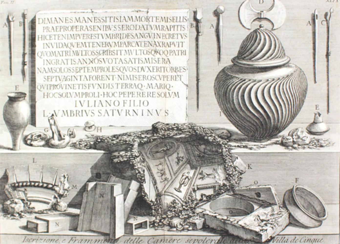 Große Abbildung Nr.1: 126-4115 Piranesi, Giovanni Battista: (Künstlergraphik)