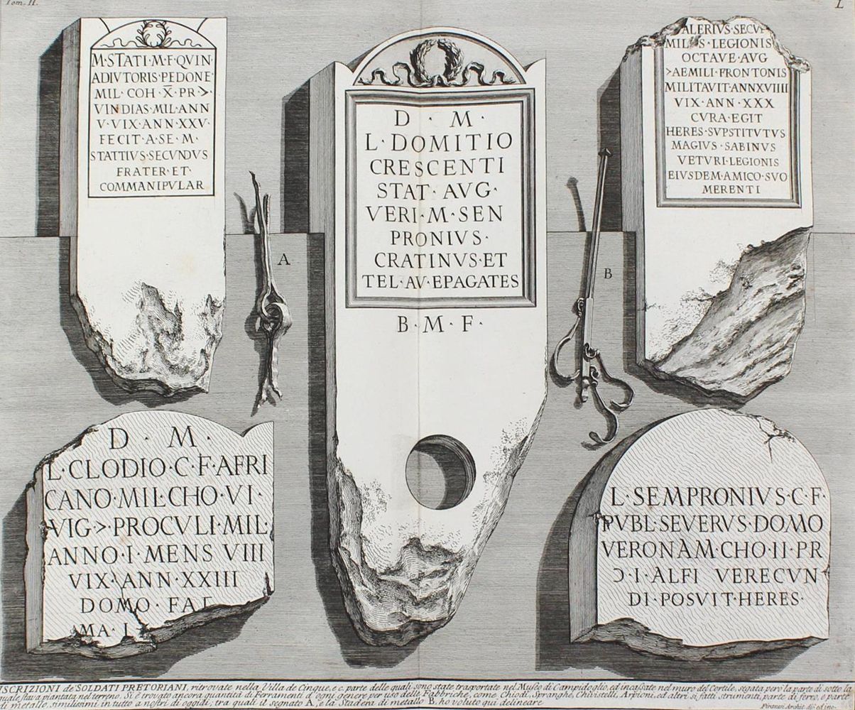 Große Abbildung Nr.2: 126-4115 Piranesi, Giovanni Battista: (Künstlergraphik)