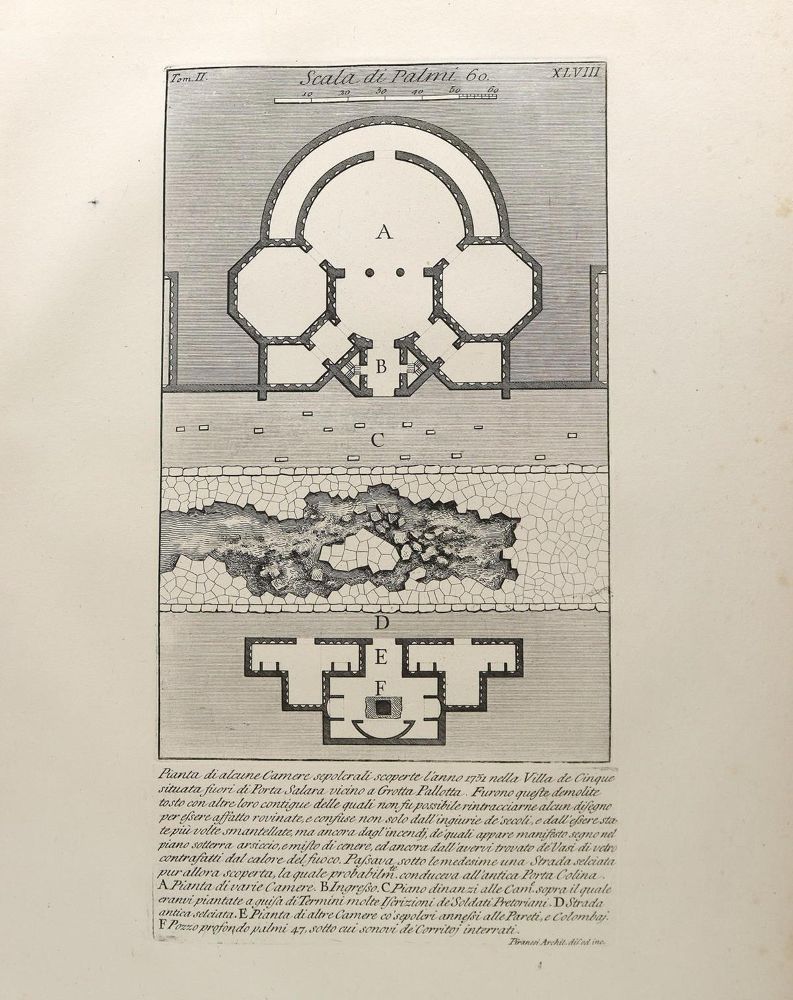 Große Abbildung Nr.1: 126-4116 Piranesi, Giovanni Battista: (Künstlergraphik)