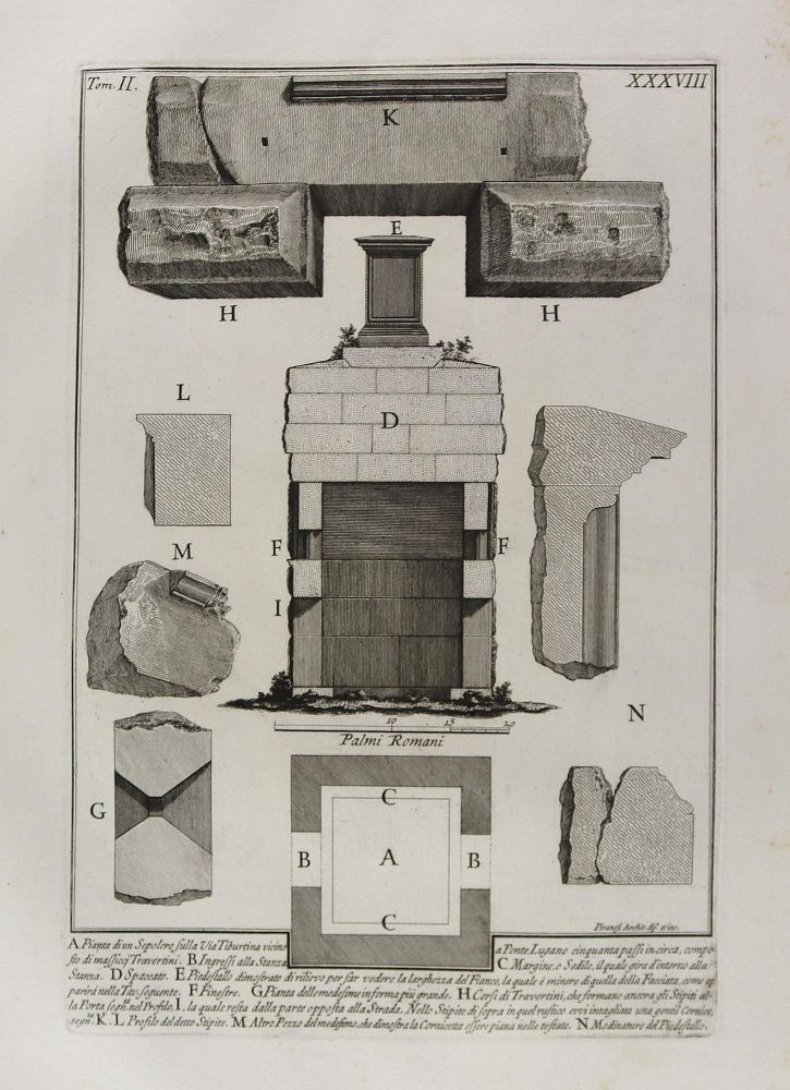 Große Abbildung Nr.1: 126-4119 Piranesi, Giovanni Battista: (Künstlergraphik)