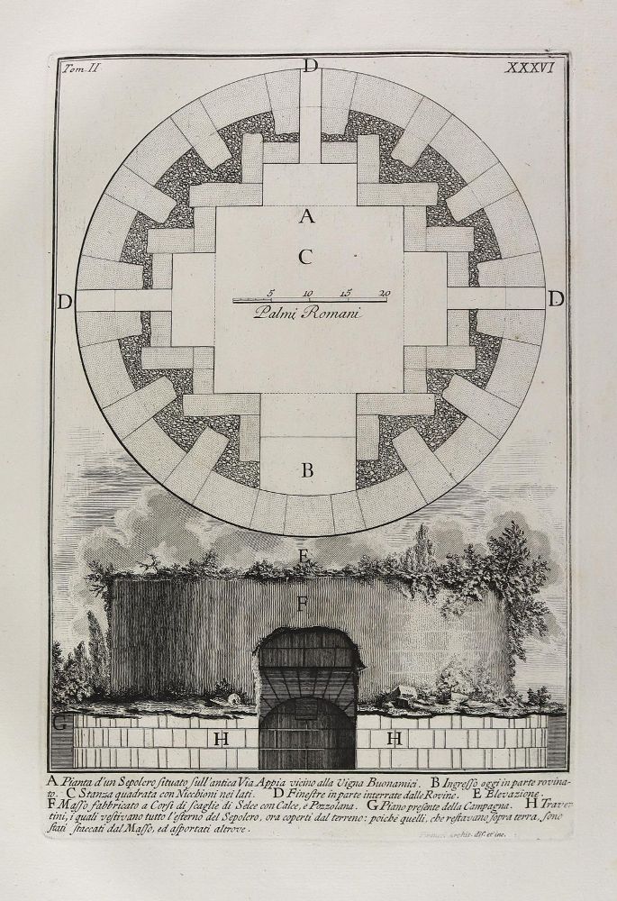 Große Abbildung Nr.2: 126-4119 Piranesi, Giovanni Battista: (Künstlergraphik)