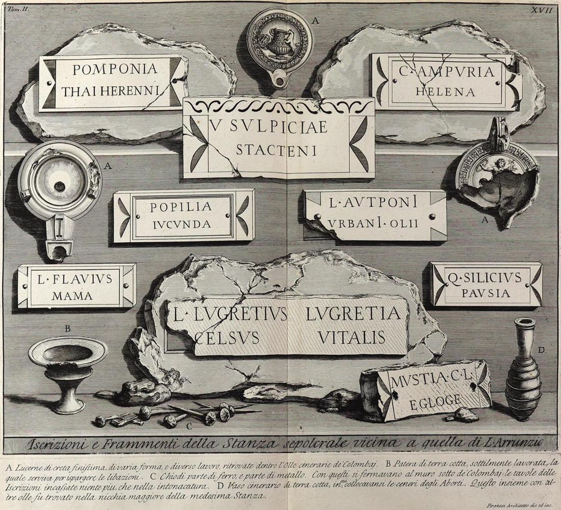 Große Abbildung Nr.2: 126-4124 Piranesi, Giovanni Battista: (Künstlergraphik)