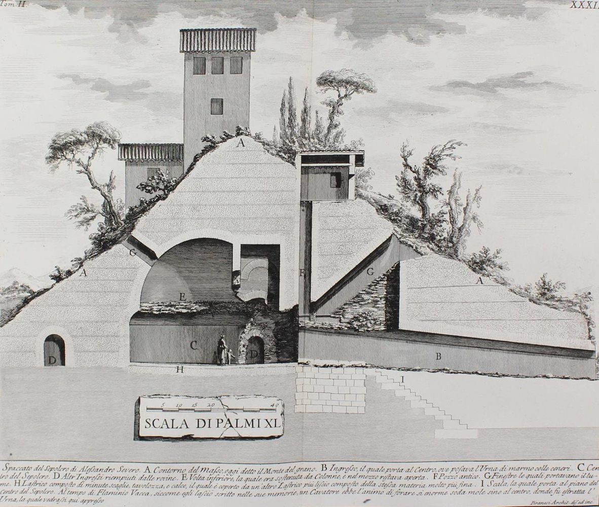 Große Abbildung Nr.2: 126-4126 Piranesi, Giovanni Battista: (Künstlergraphik)
