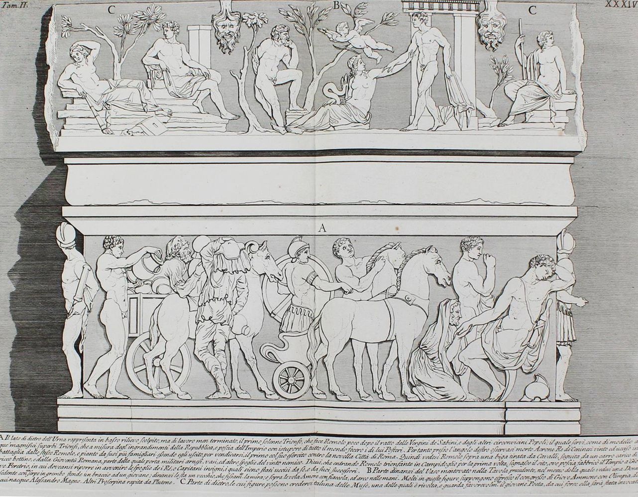 Große Abbildung Nr.2: 126-4127 Piranesi, Giovanni Battista: (Künstlergraphik)