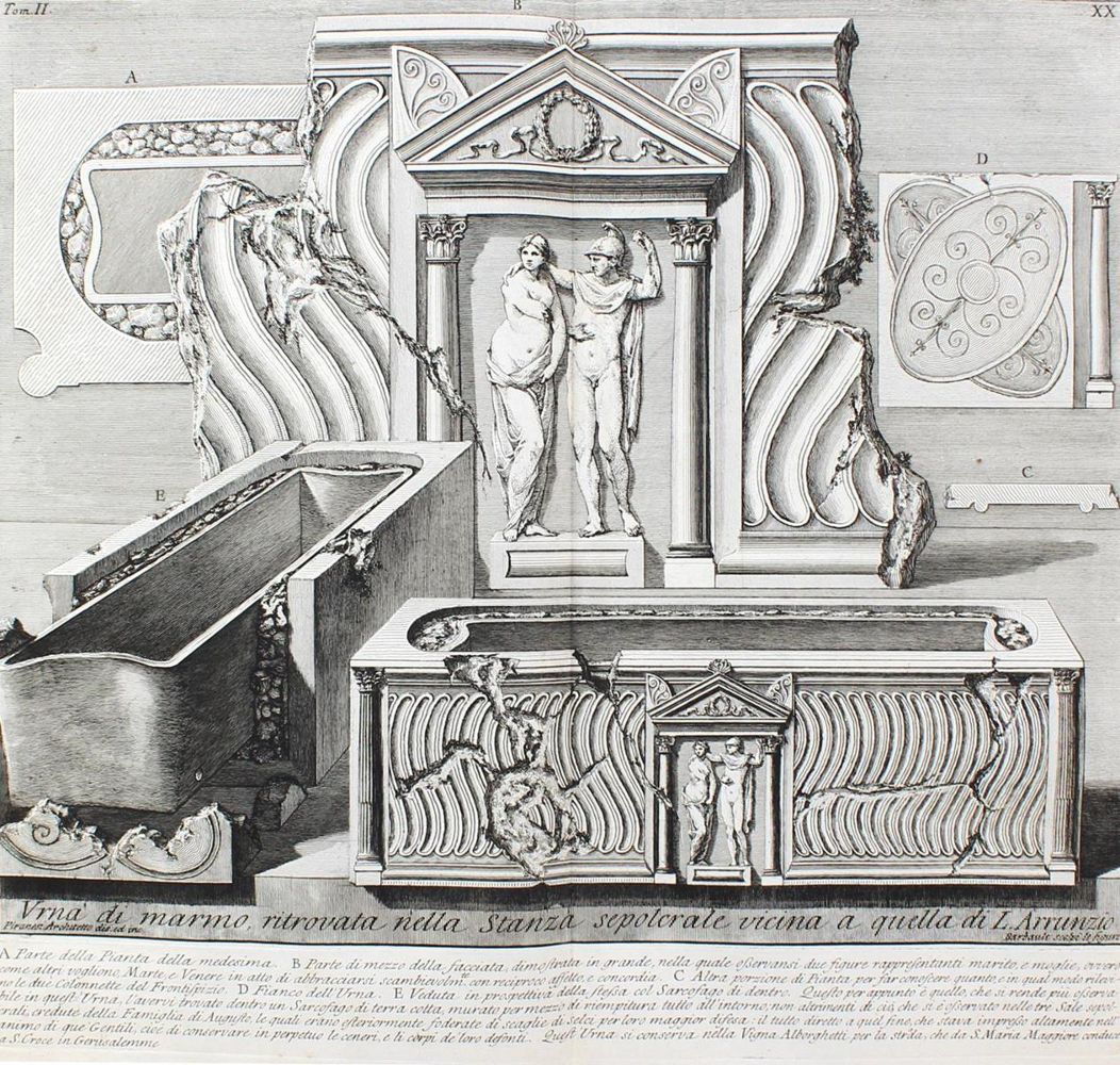 Große Abbildung Nr.2: 126-4130 Piranesi, Giovanni Battista: (Künstlergraphik)