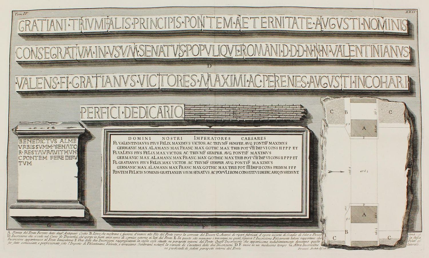 Große Abbildung Nr.1: 126-4131 Piranesi, Giovanni Battista: (Künstlergraphik)