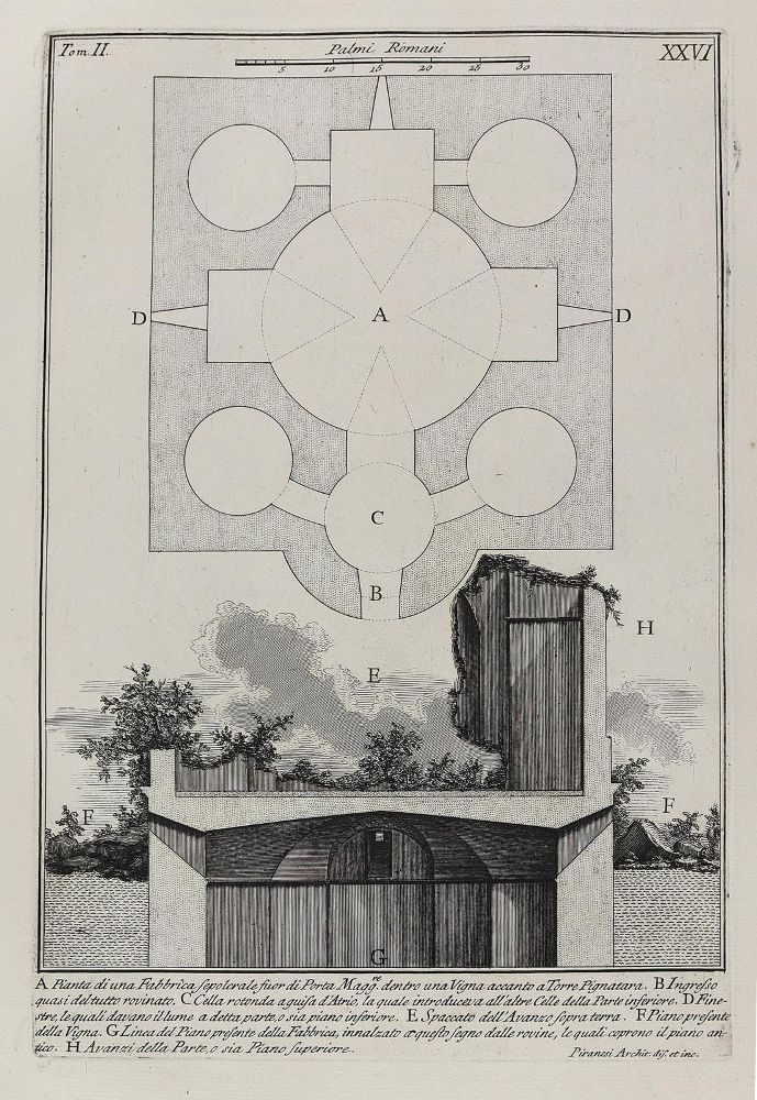Große Abbildung Nr.2: 126-4133 Piranesi, Giovanni Battista: (Künstlergraphik)