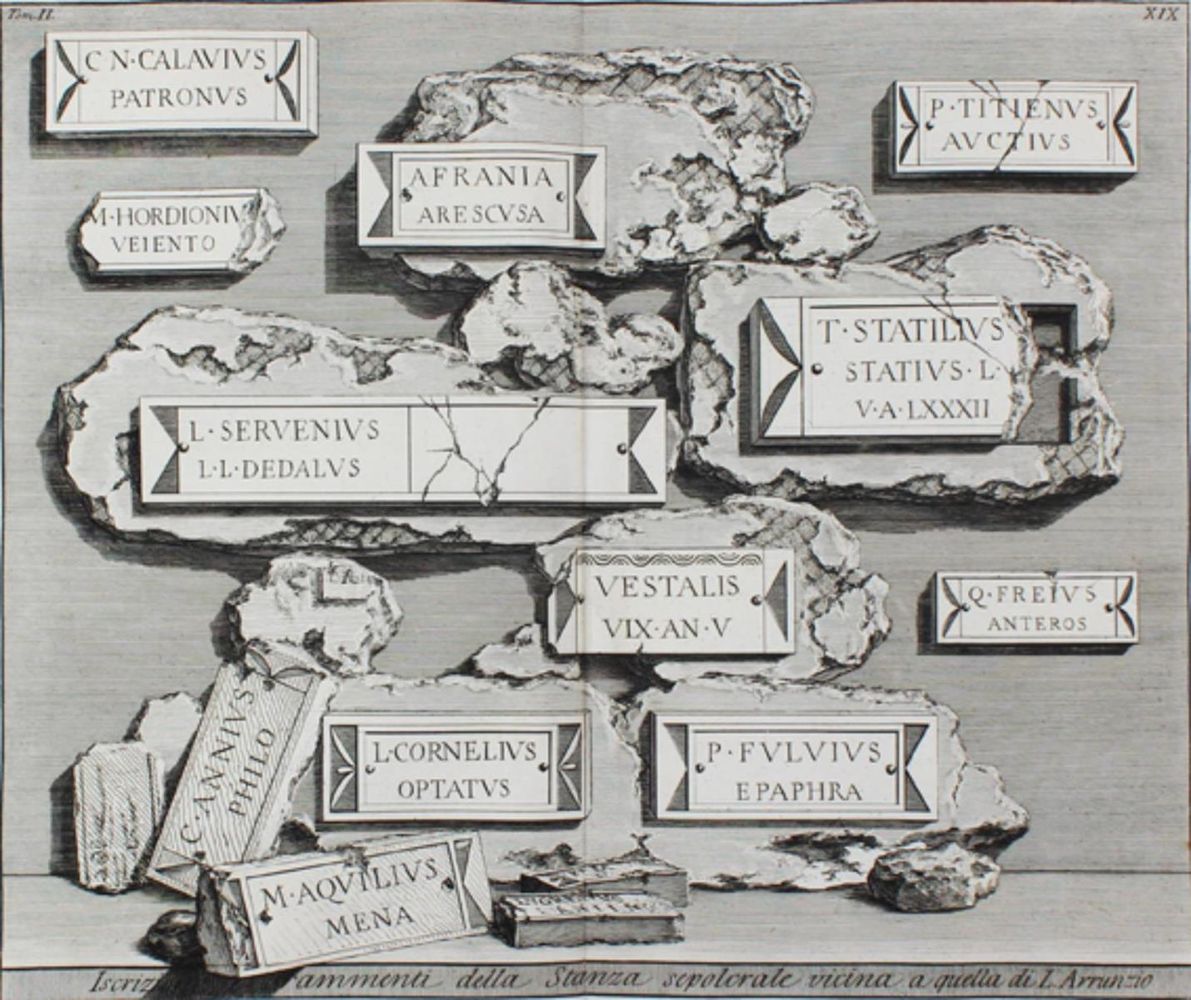 Große Abbildung Nr.1: 126-4134 Piranesi, Giovanni Battista: (Künstlergraphik)
