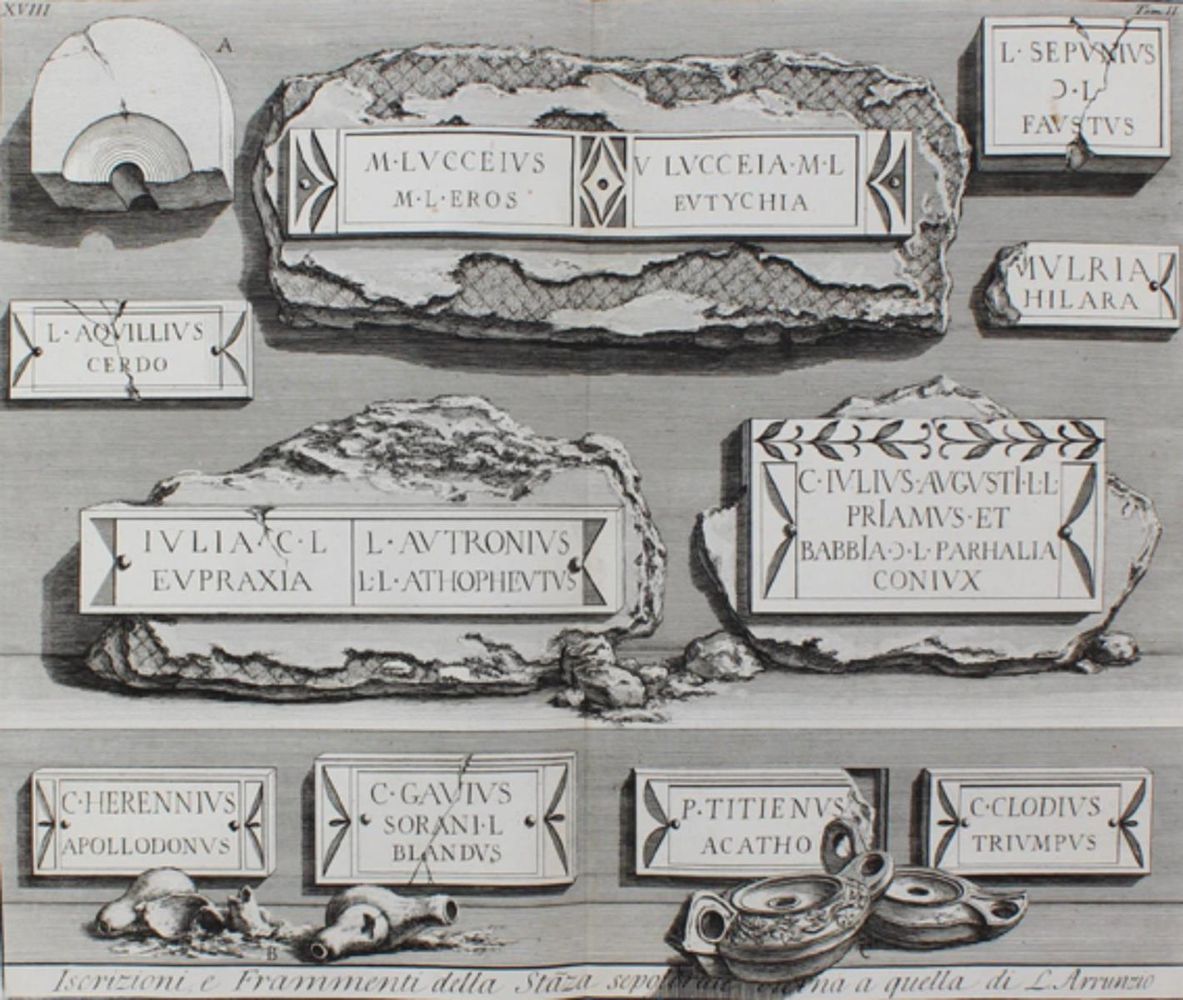 Große Abbildung Nr.2: 126-4134 Piranesi, Giovanni Battista: (Künstlergraphik)