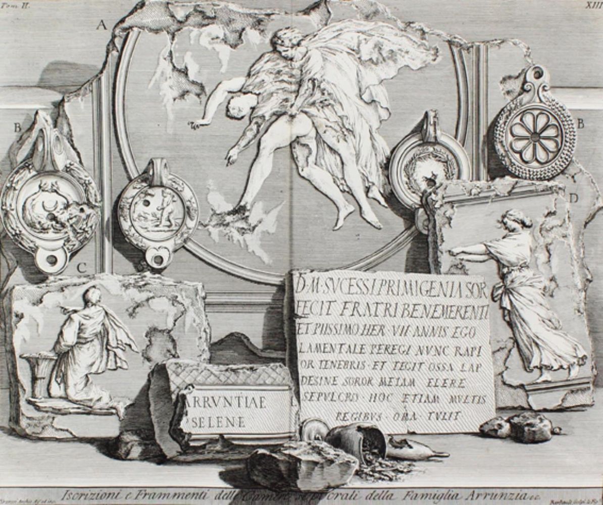Große Abbildung Nr.1: 126-4137 Piranesi, Giovanni Battista: (Künstlergraphik)