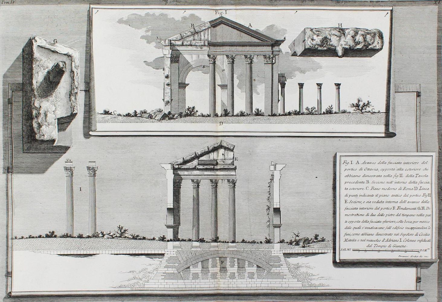 Große Abbildung Nr.2: 126-4138 Piranesi, Giovanni Battista: (Künstlergraphik)