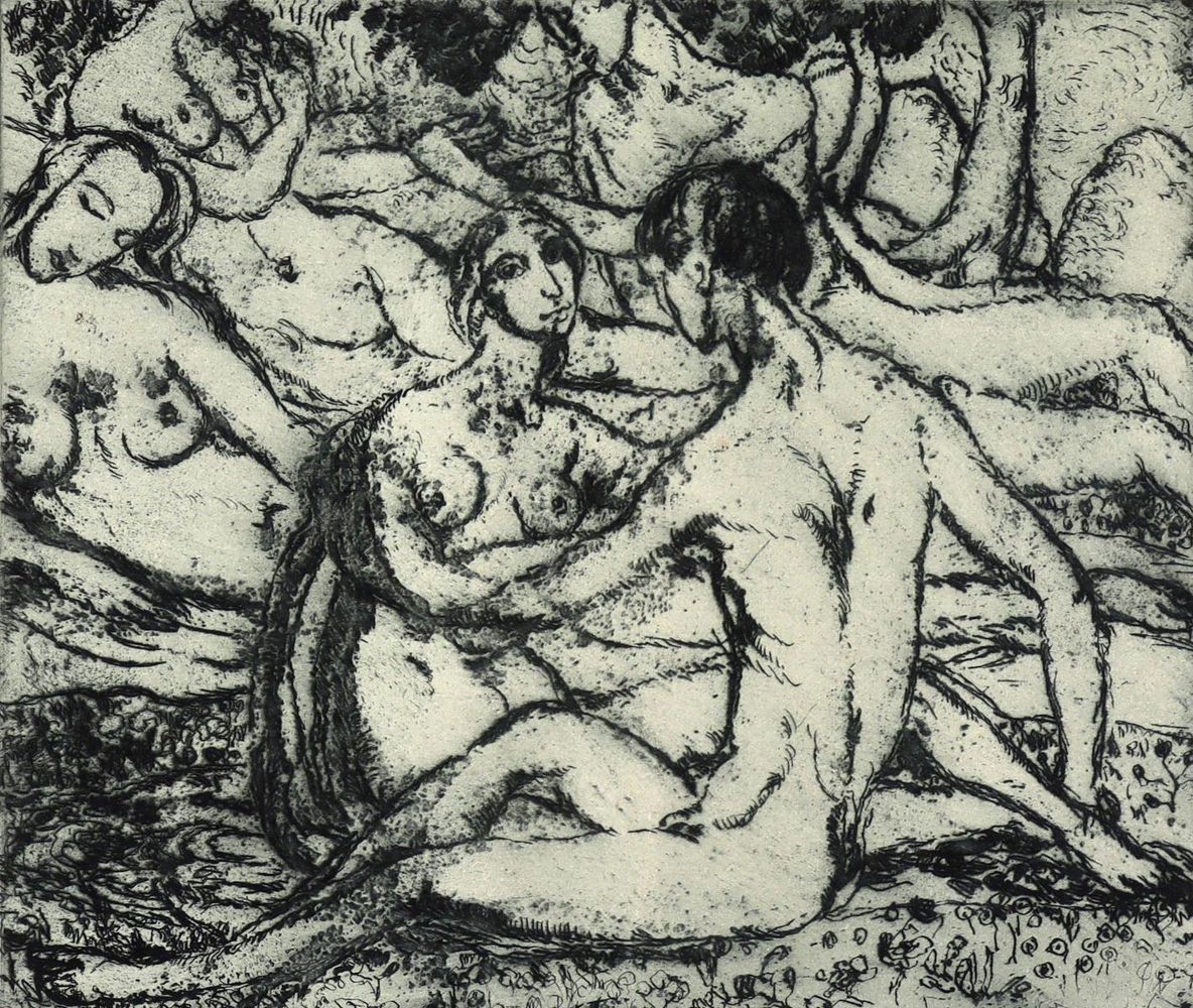 Große Abbildung Nr.3: 126-4164 Pohle, Carla: (Künstlergraphik)