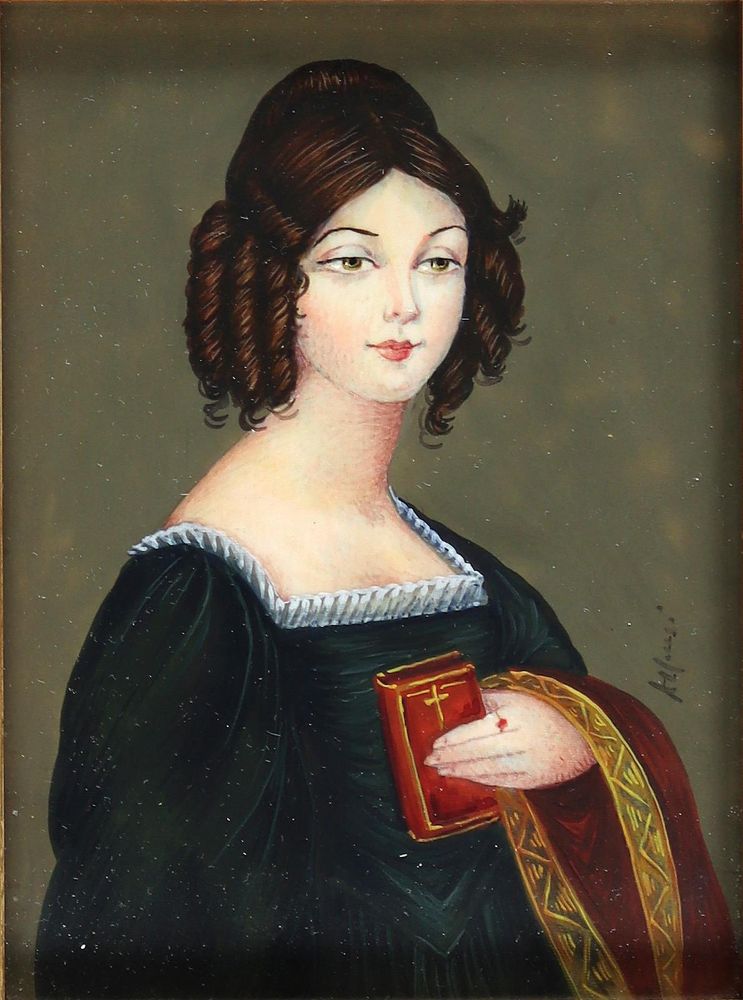 Große Abbildung Nr.1: 126-4172 Zwei: (Künstlergraphik, Portrait)