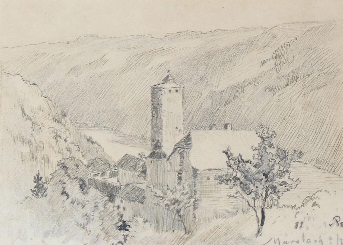 Große Abbildung Nr.1: 126-4175 Preen, Hugo von: (Künstlergraphik)