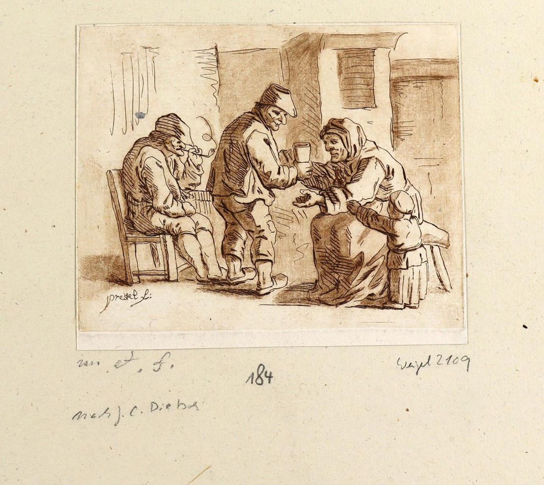 Große Abbildung Nr.3: 126-4176 Prestel, Johann Gottlieb: (Künstlergraphik)