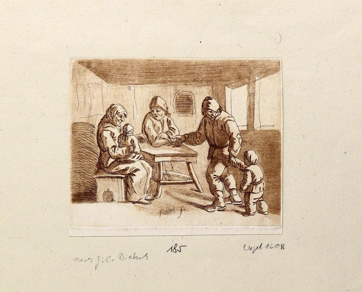 Große Abbildung Nr.4: 126-4176 Prestel, Johann Gottlieb: (Künstlergraphik)