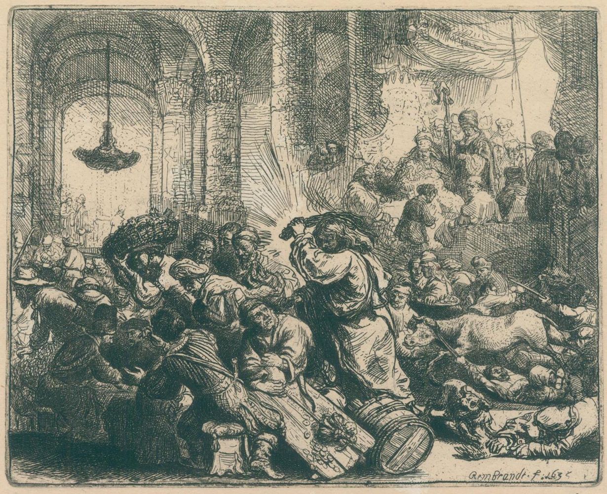 Große Abbildung Nr.1: 126-4195 Rembrandt, Harmensz van Rijn: (Künstlergraphik)