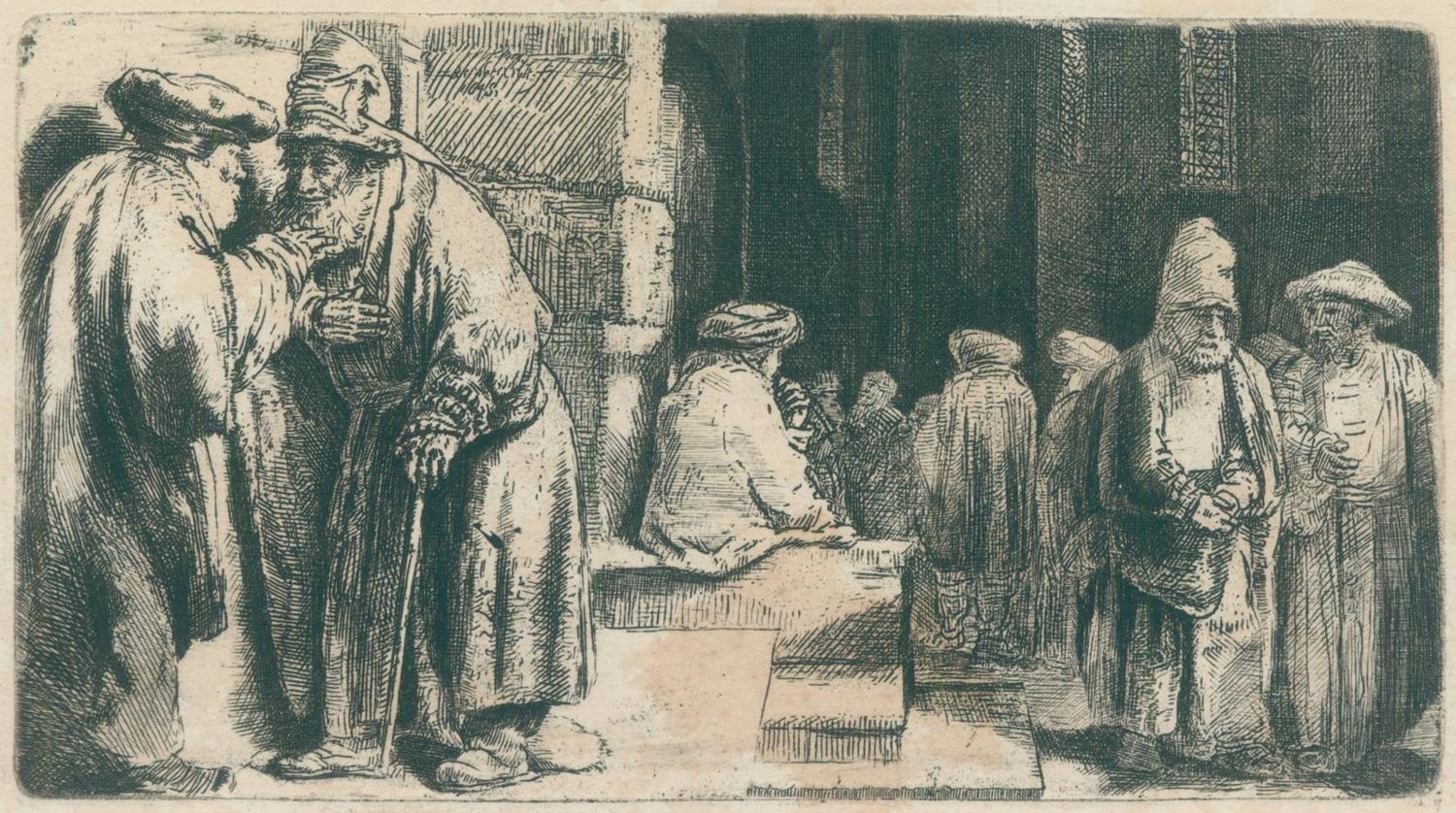 Große Abbildung Nr.1: 126-4197 Rembrandt, Harmensz van Rijn: (Künstlergraphik)