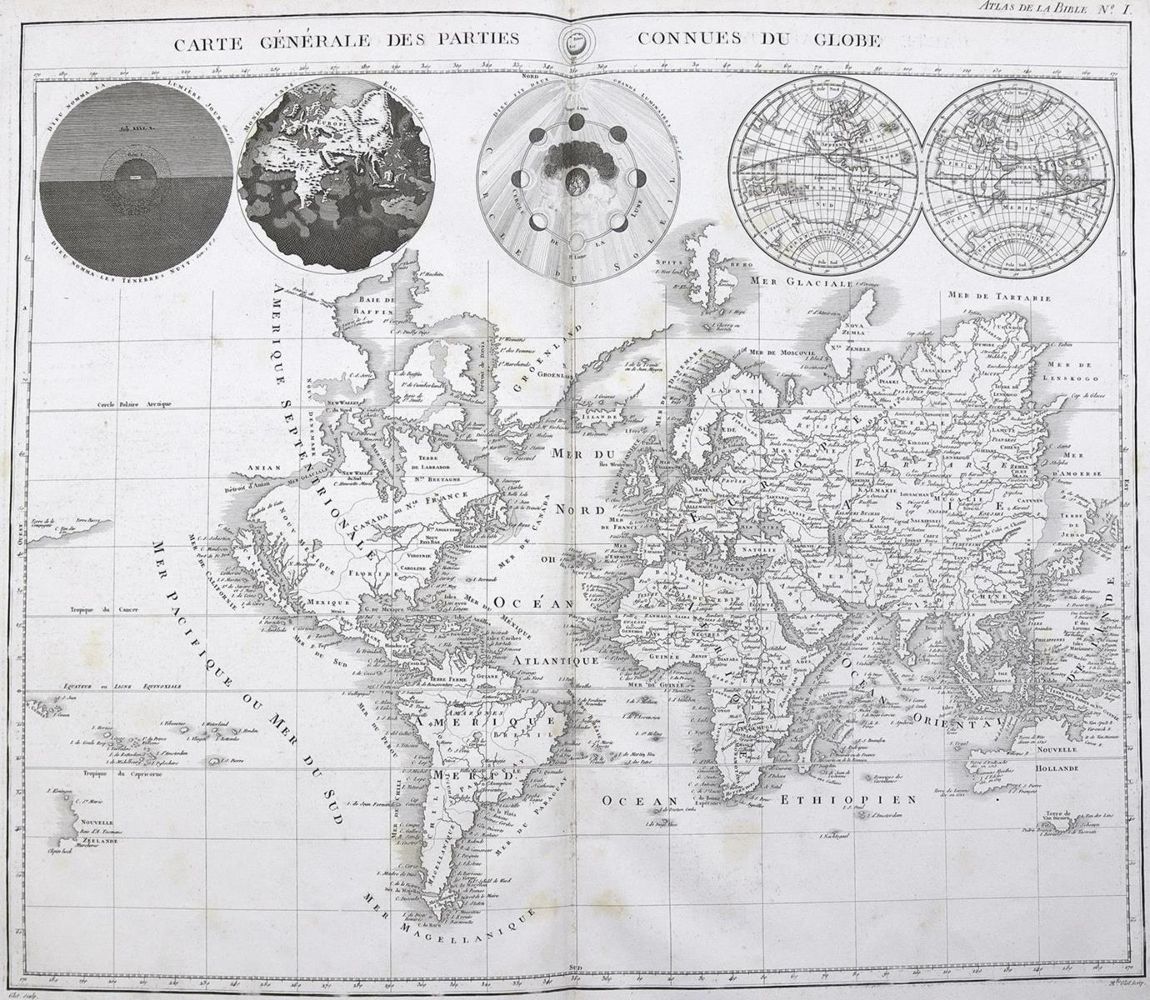 Große Abbildung Nr.1: 126-420 Nouvel Atlas: (Bibeln)