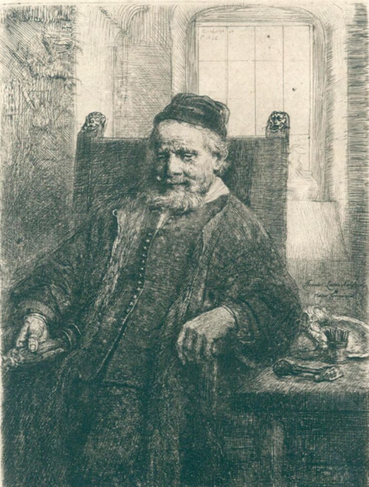 Große Abbildung Nr.1: 126-4203 Rembrandt, Harmensz van Rijn: (Künstlergraphik)