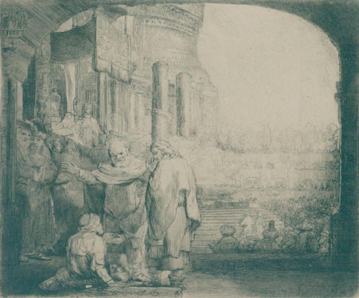 Große Abbildung Nr.1: 126-4205 Rembrandt, Harmensz van Rijn: (Künstlergraphik)