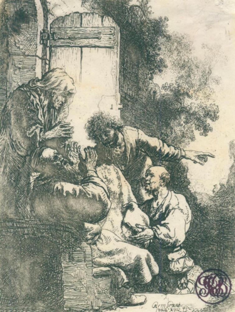 Große Abbildung Nr.1: 126-4207 Rembrandt, Harmensz van Rijn: (Künstlergraphik)