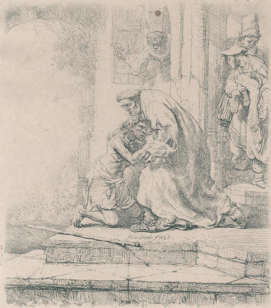 Große Abbildung Nr.1: 126-4212 Rembrandt van Rijn, Harmensz.: (Künstlergraphik)