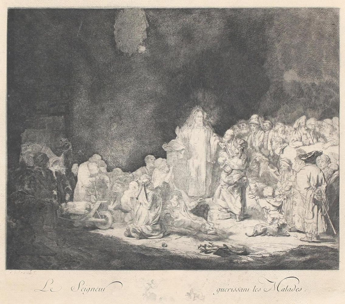 Große Abbildung Nr.2: 126-4216 Recueil: (Künstlergraphik, Rembrandt)