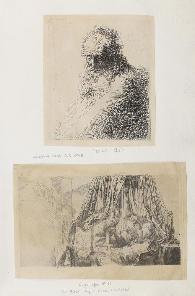 Große Abbildung Nr.4: 126-4216 Recueil: (Künstlergraphik, Rembrandt)
