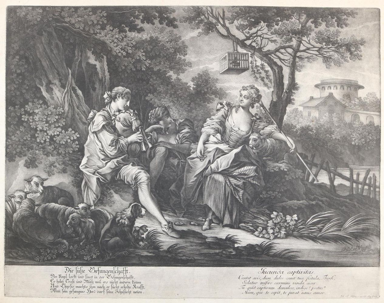 Große Abbildung Nr.1: 126-4225 Ridinger, Johann Elias: (Künstlergraphik)